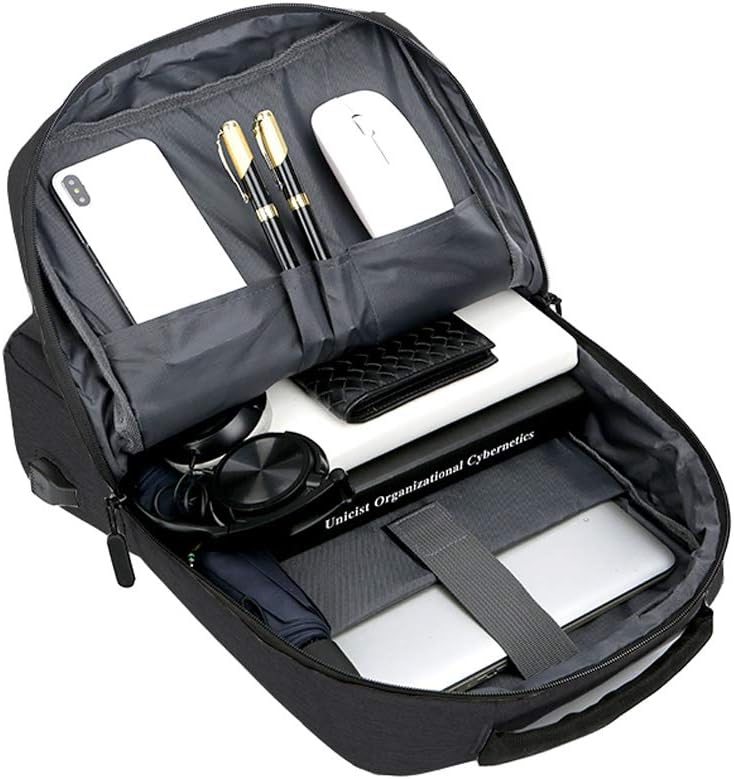 Vékony vízálló laptop hátizsák USB-porttal
