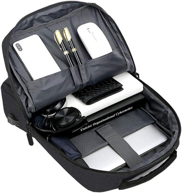 Vékony vízálló laptop hátizsák USB-porttal