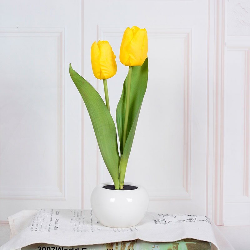 Dekoratív LED Tulipán Asztali Lámpa – Florima