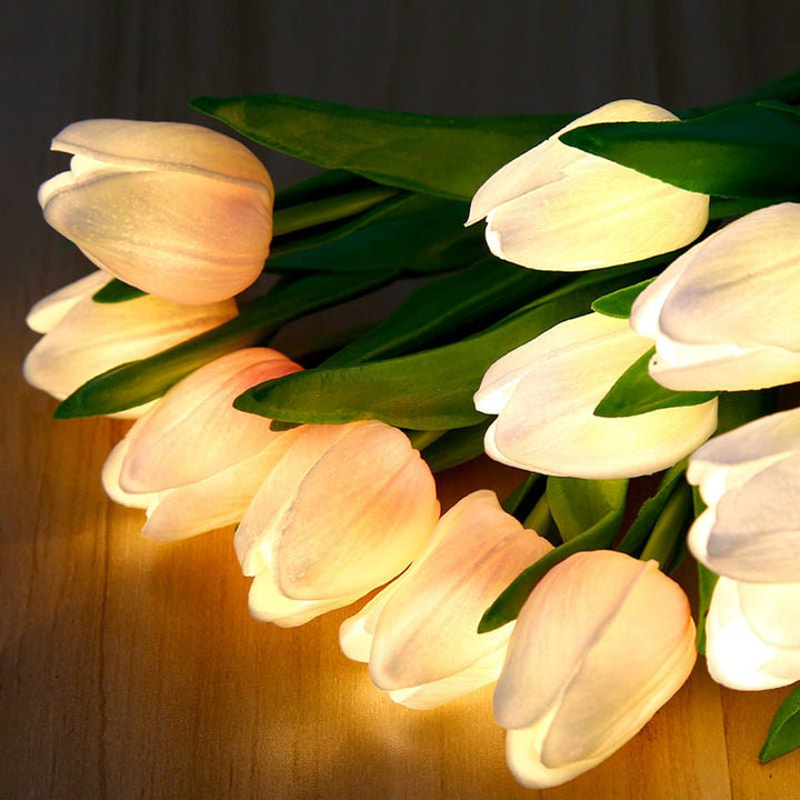 Dekoratív LED Tulipán Asztali Lámpa – Florima