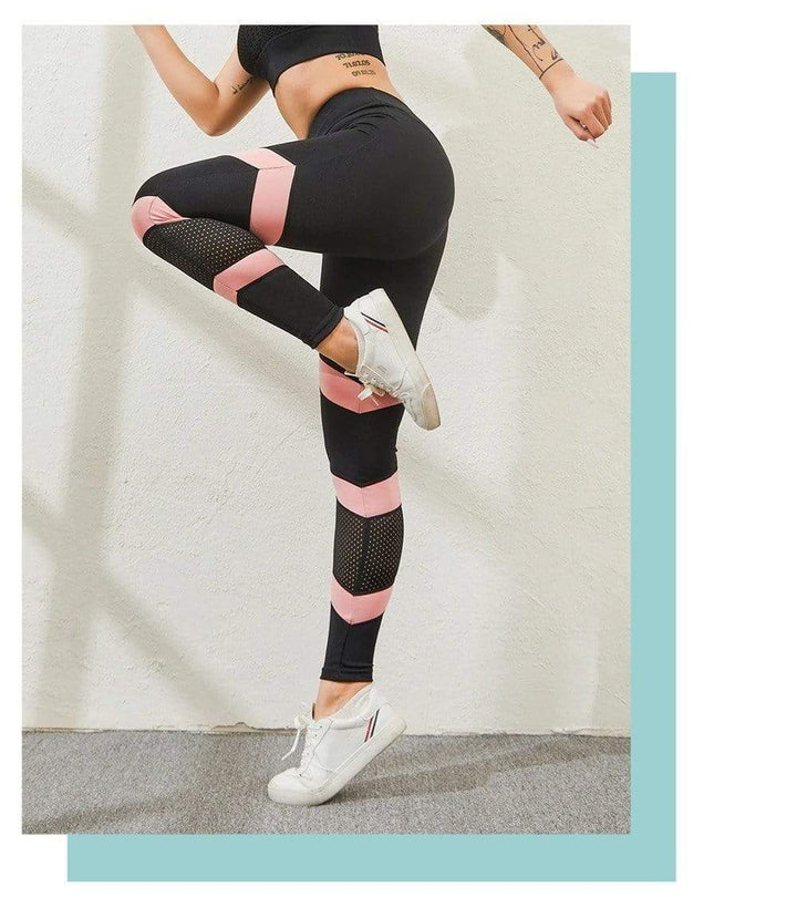Magas derekú jóga leggings - Luna