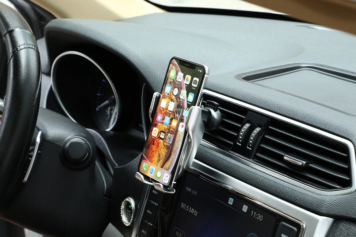 Automatikus telefon-tartó vezeték nélküli töltővel – GripCharge