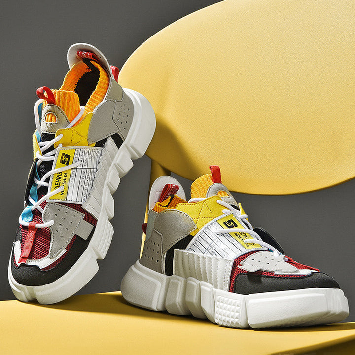 AA_Bad Conversion-Trendi Városi Férfi Sneakers - Mason
