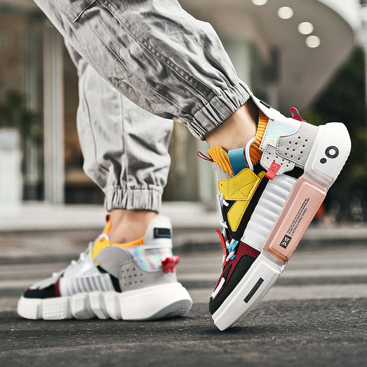 AA_Bad Conversion-Trendi Városi Férfi Sneakers - Mason