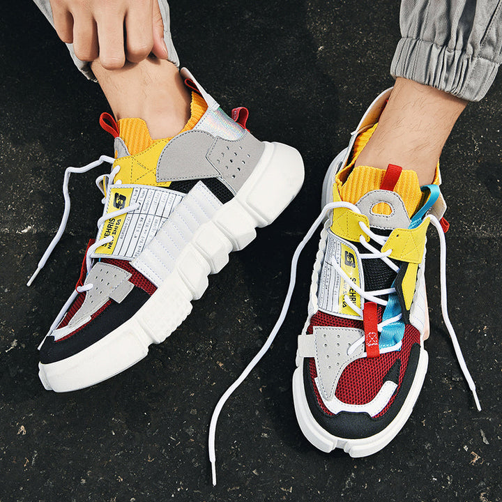 AA_Bad Conversion-Trendi Városi Férfi Sneakers - Mason