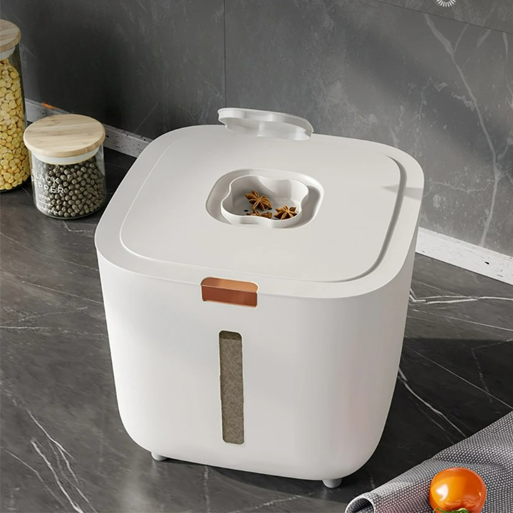 Légmentes Gabonadagoló Fedéllel (5–10 kg) - GranoBox