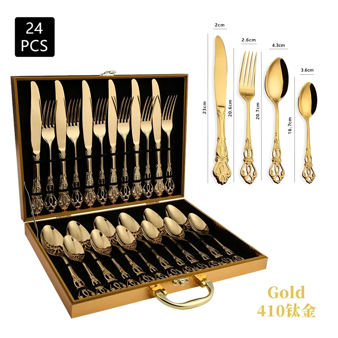 Luxus 24 részes étkészlet - RoyalCutlery