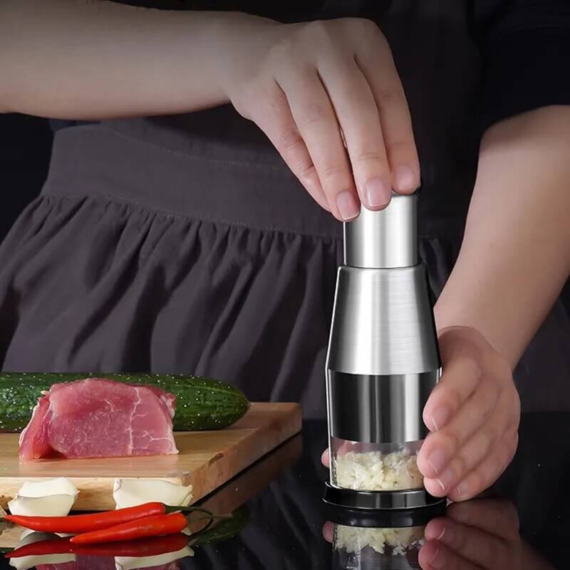 Kézi Rozsdamentes Acél Zöldségszeletelő - ChefChop Pro