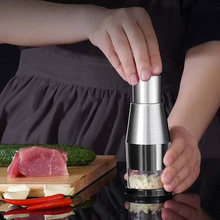Kézi Rozsdamentes Acél Zöldségszeletelő - ChefChop Pro