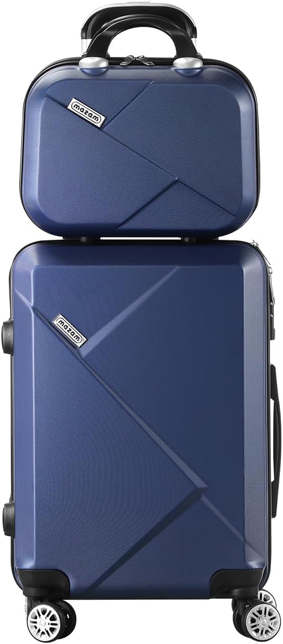 AA OOS 3 részes kemény héjú pörgetős bőrönd készlet TSA zár és rendezett belső térrel