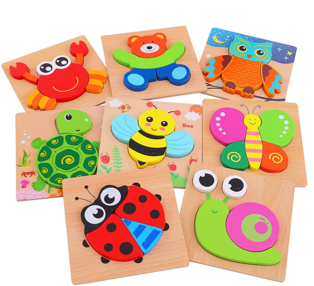 Montessori fa tanulópuzzle – FarbenFreude (1+1 ingyen)