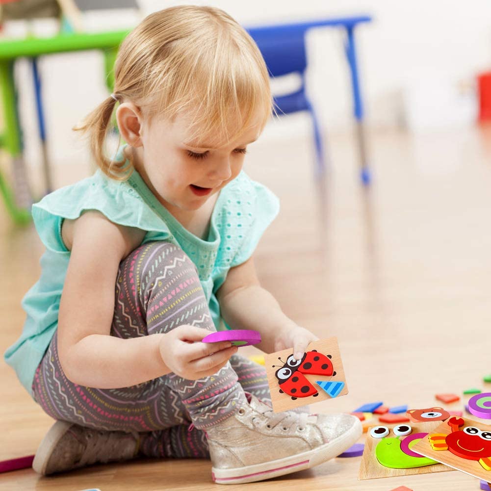 Montessori fa tanulópuzzle – FarbenFreude (1+1 ingyen)