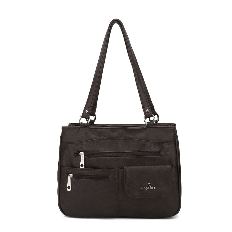 Több rekeszes női válltáska és crossbody táska – FlexiCarry