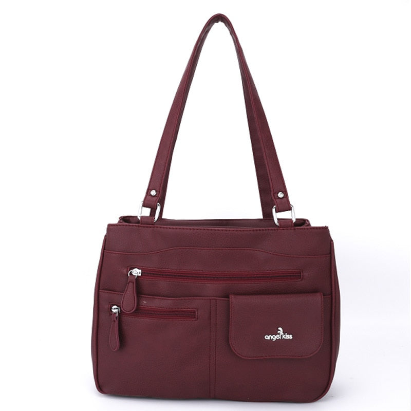 Több rekeszes női válltáska és crossbody táska – FlexiCarry