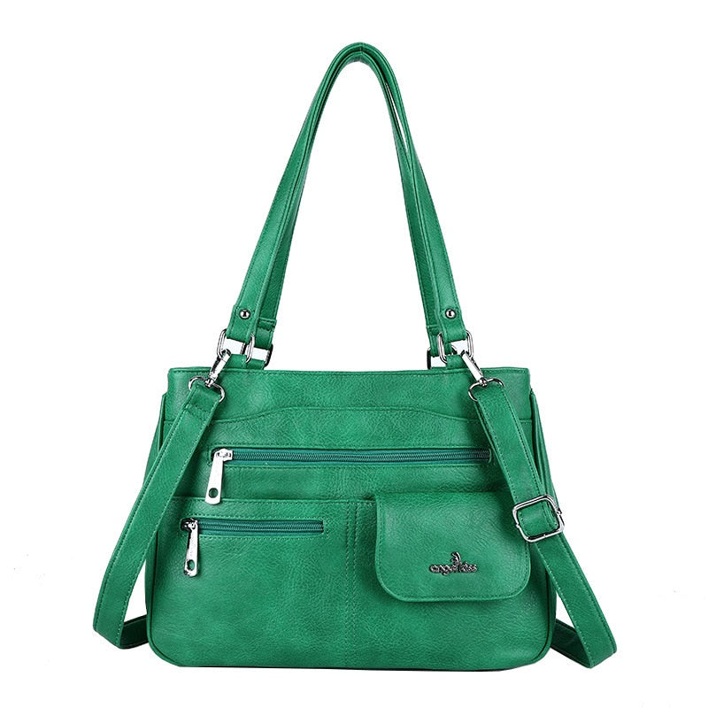 Több rekeszes női válltáska és crossbody táska – FlexiCarry