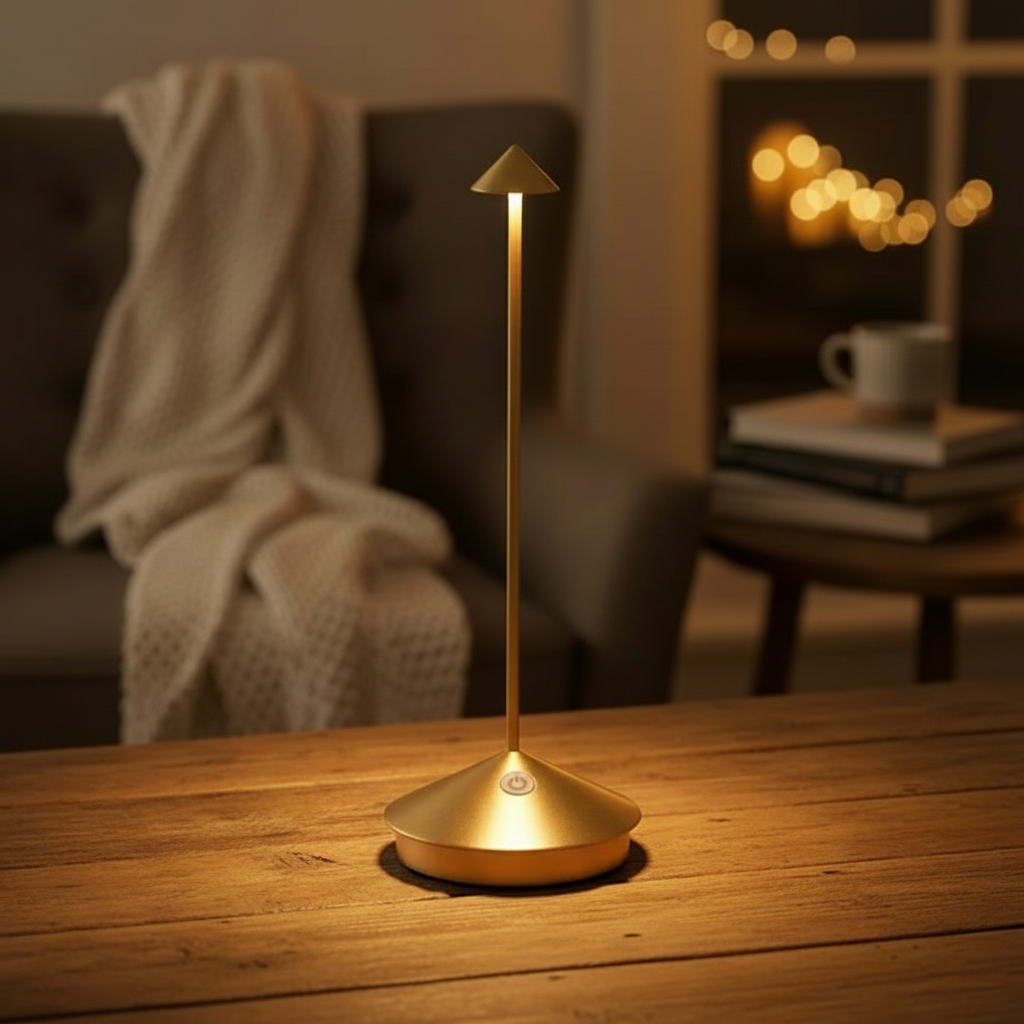 ClarityGlow – Vezeték nélküli LED asztali lámpa