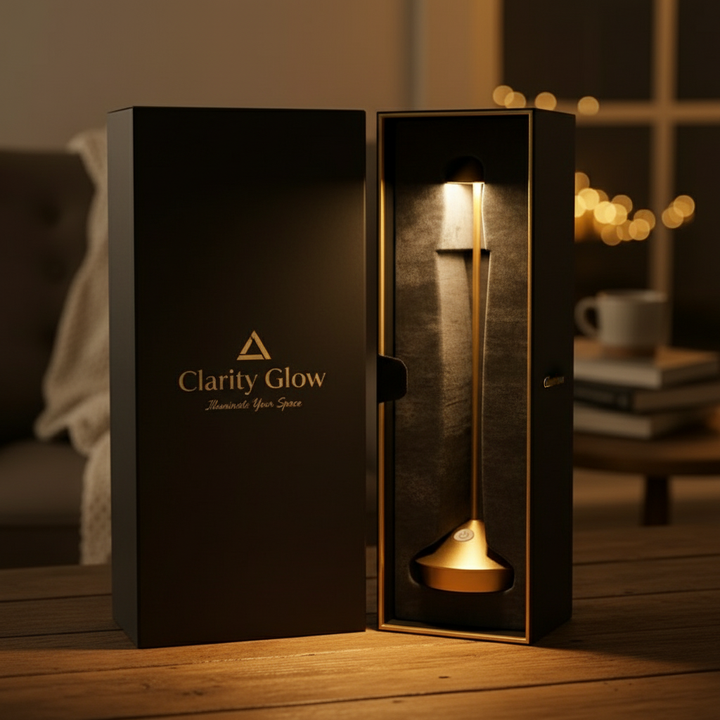 ClarityGlow – Vezeték nélküli LED asztali lámpa
