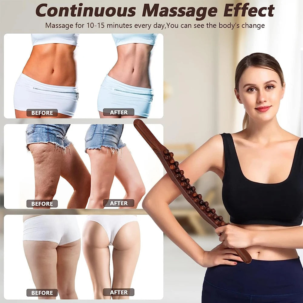 AA NOT AVAILABLE Gua Sha Terápiás Pálca - TheraWood
