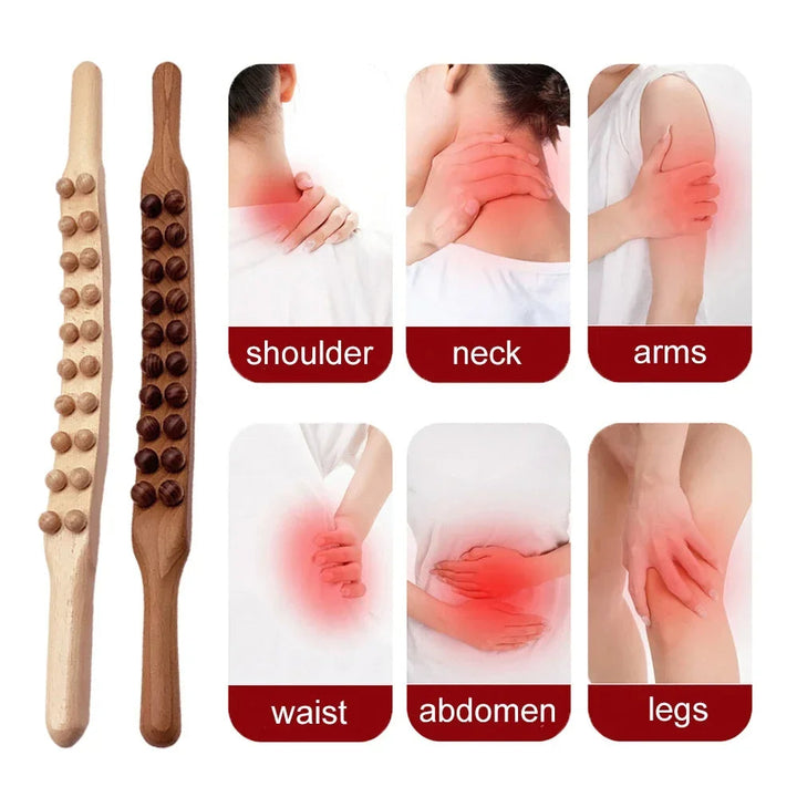 AA NOT AVAILABLE Gua Sha Terápiás Pálca - TheraWood