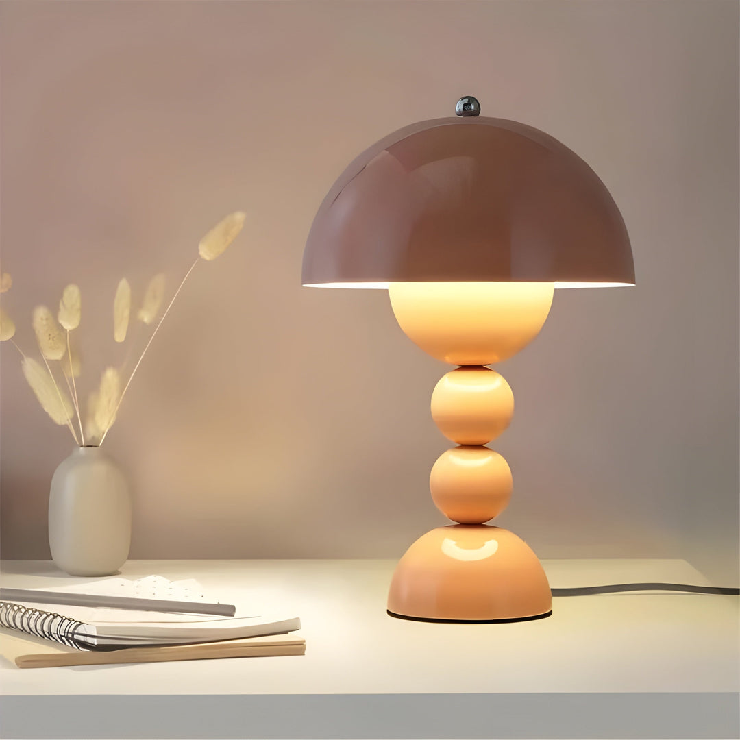 Skandináv dizájn asztali lámpa - FloraGlow