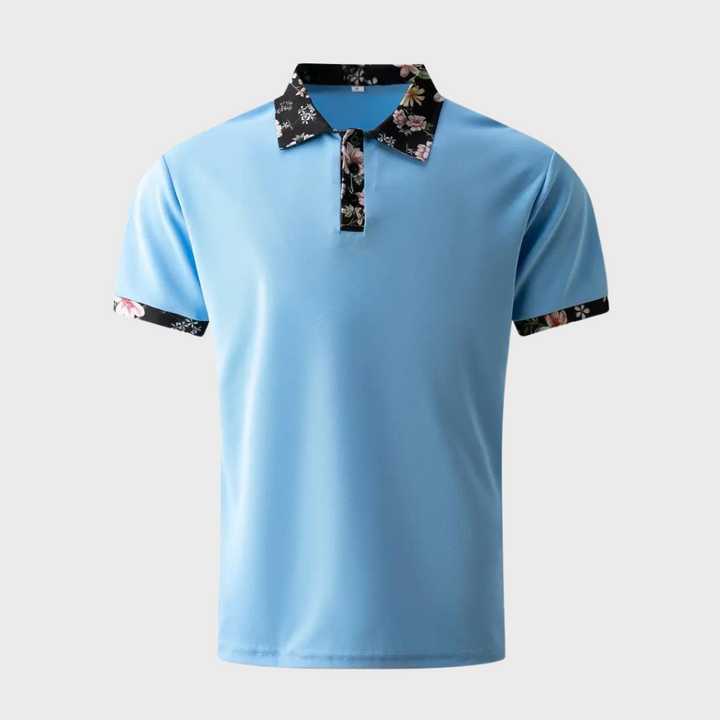 AA_Bad Conversion-Férfi Polo Diszkrét Mintával - Noah