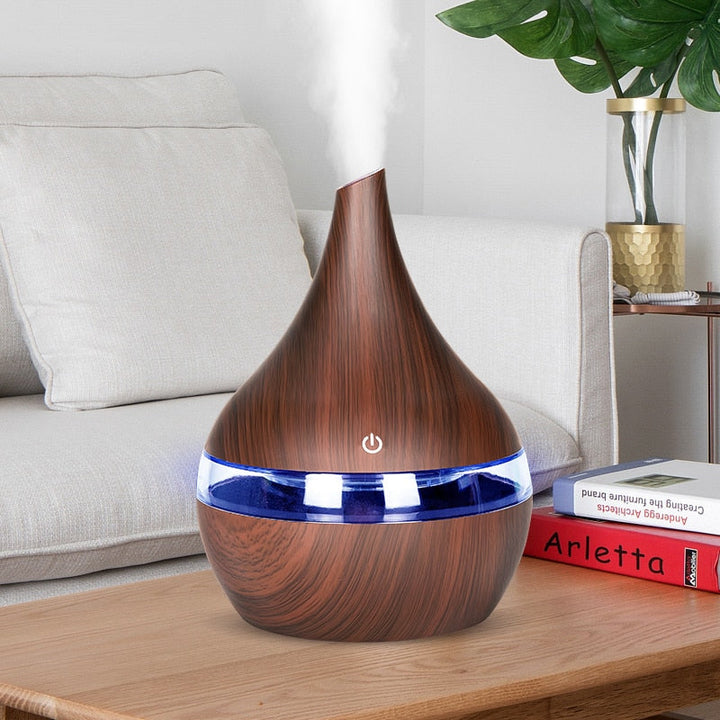 Párásító illatot szóró LED világítással - AromaGlow