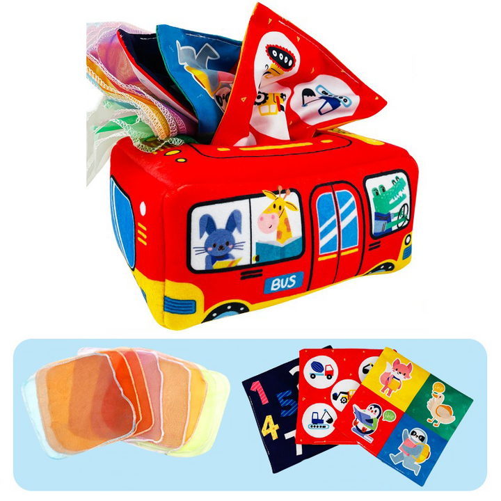 Montessori Baba Érzékelők Játszódoz - Érzékelők Doboz