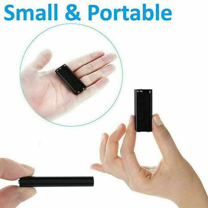Mini nyelvi felvevő 8GB tárhellyel és U-lemez funkcióval – Vokaro