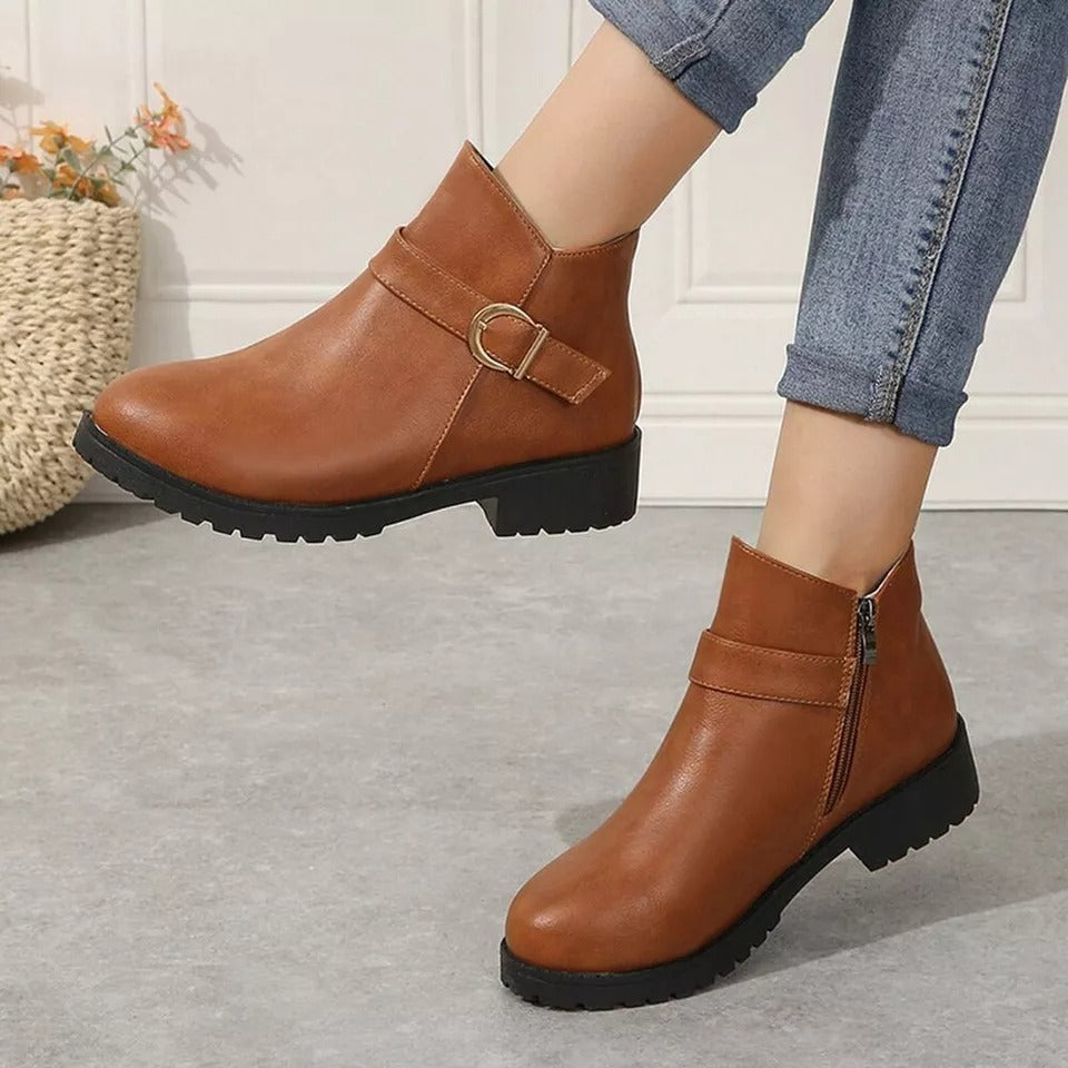 Női őszi csizmák ergonomikus talppal – Alessia