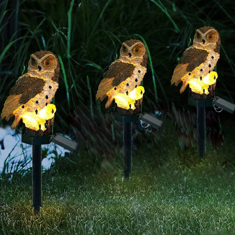 Napernyuszi kertilámpa napelemmel - OwlGlow