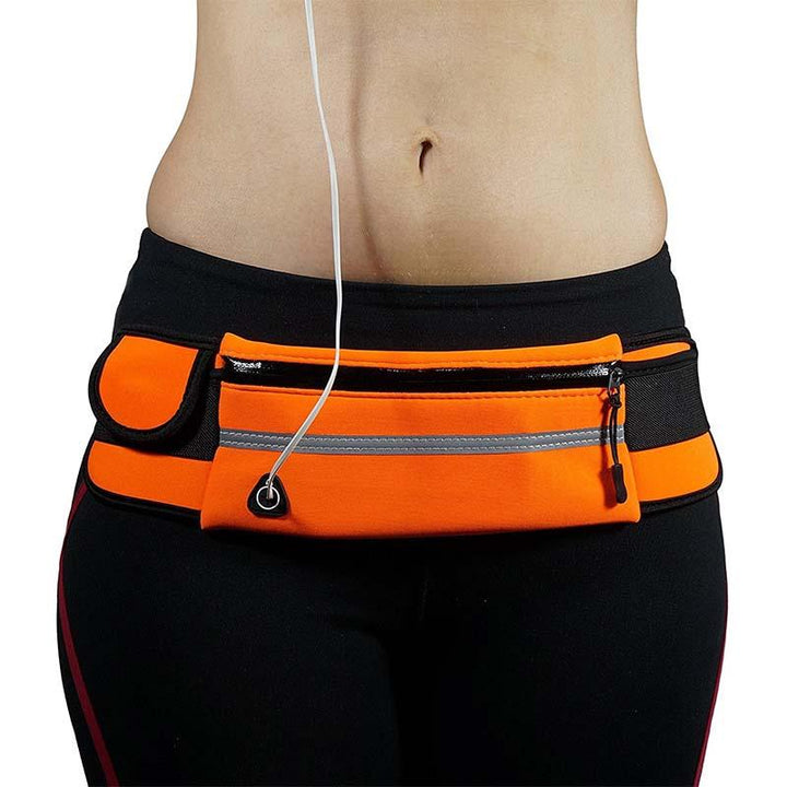Könnyű, vízálló fitnesz deréktáska