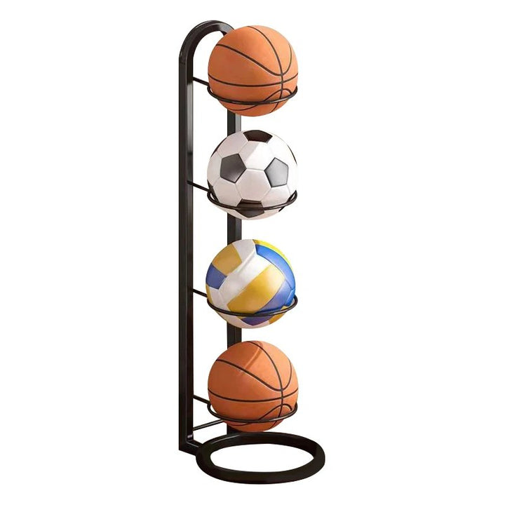 Kompakt tárolóállvány sportlabdákhoz és kiegészítőkhöz - BallRack Pro