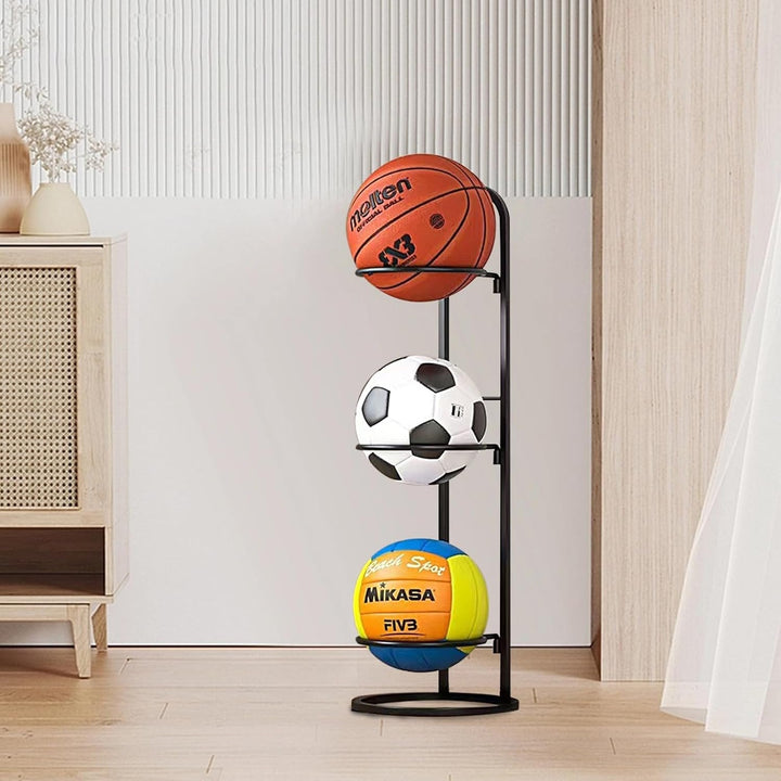 Kompakt tárolóállvány sportlabdákhoz és kiegészítőkhöz - BallRack Pro
