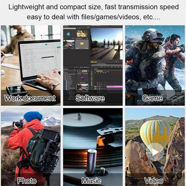 Ultraduint Hordozható Merevlemez 10TB USB 3.0-al – Axton