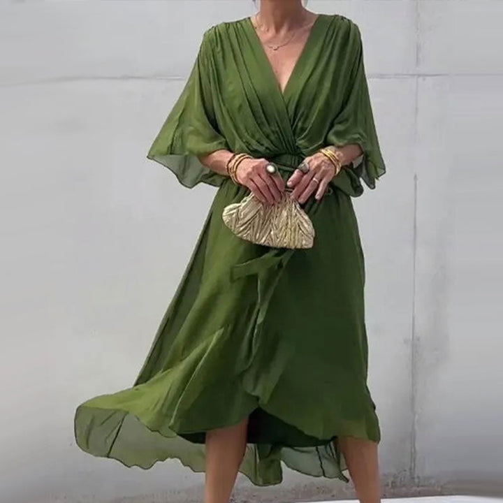 Változó Maxi Ruha V-nyakkal – Elara