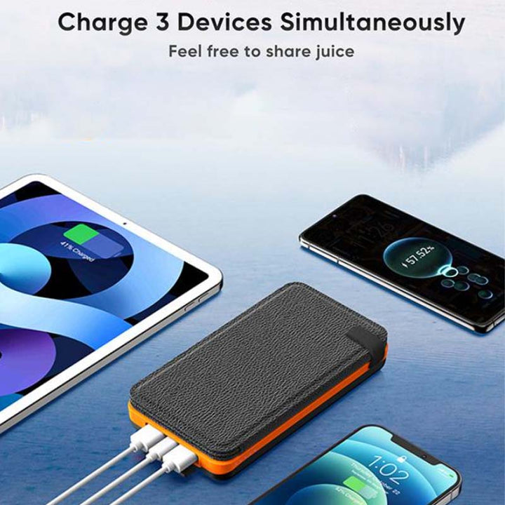 AA OOS Napelemes külső akkumulátor 4 panellel és 3 USB kimenettel – SunCore