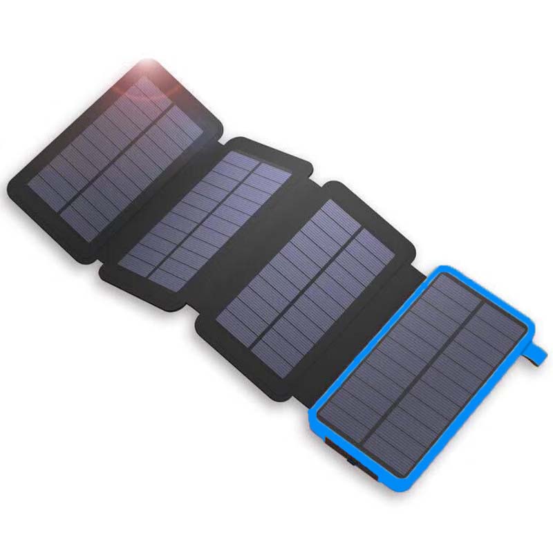 AA OOS Napelemes külső akkumulátor 4 panellel és 3 USB kimenettel – SunCore
