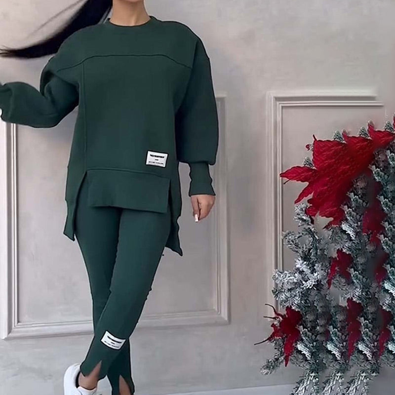 Casual Női Sweatshirt és Legging Szett - Elena