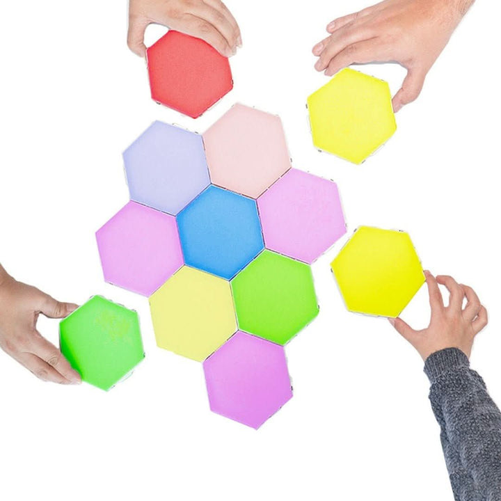 Interaktív Hatszögletű Világítás - GlowHex