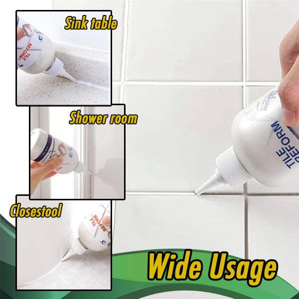 Vízálló Csempefuga Javító Gél - TileFix