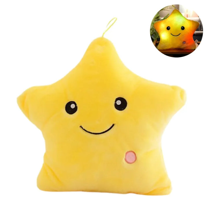LED Világító Csillag Plüsspárna Gyerekeknek - StarGlow
