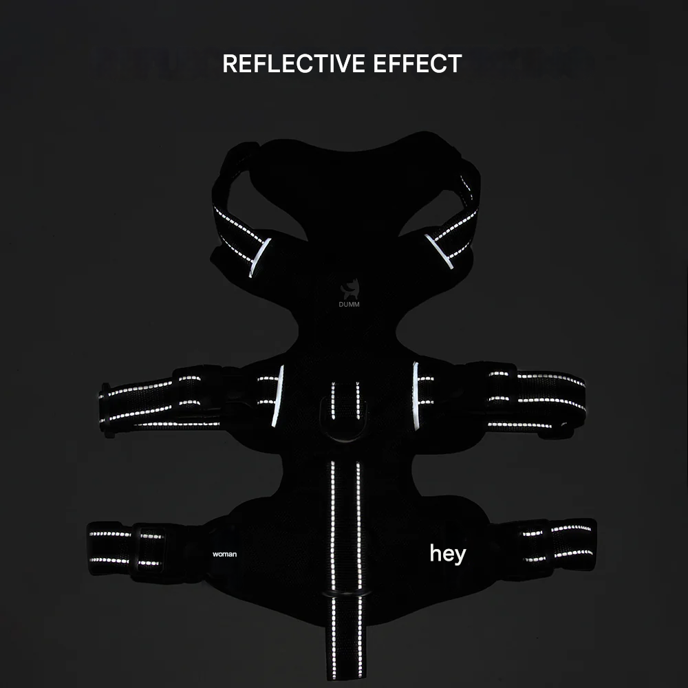 Reflektáló Anti-Trek Kutya Hám - GripGuard
