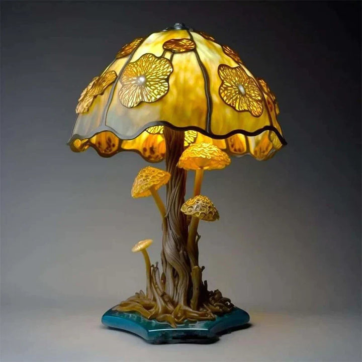 AA_Bad Conversion-Bájos ólomüveg asztali lámpa - DreamGlow
