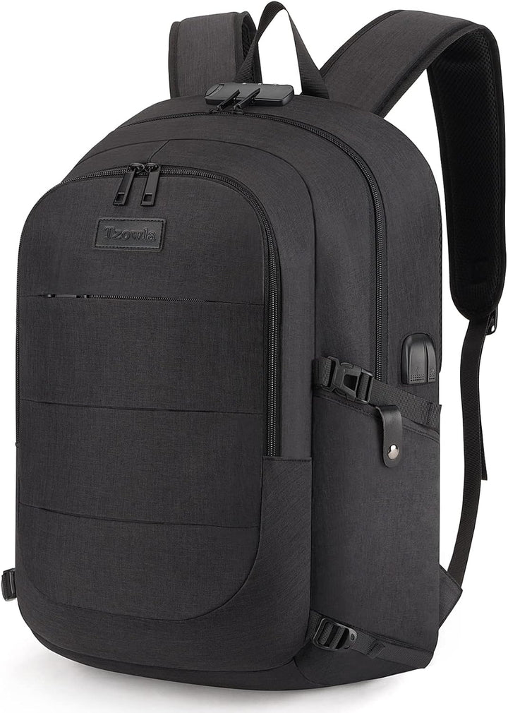 Extra nagy lopásgátló laptop és utazó hátizsák USB porttal – 30–50L