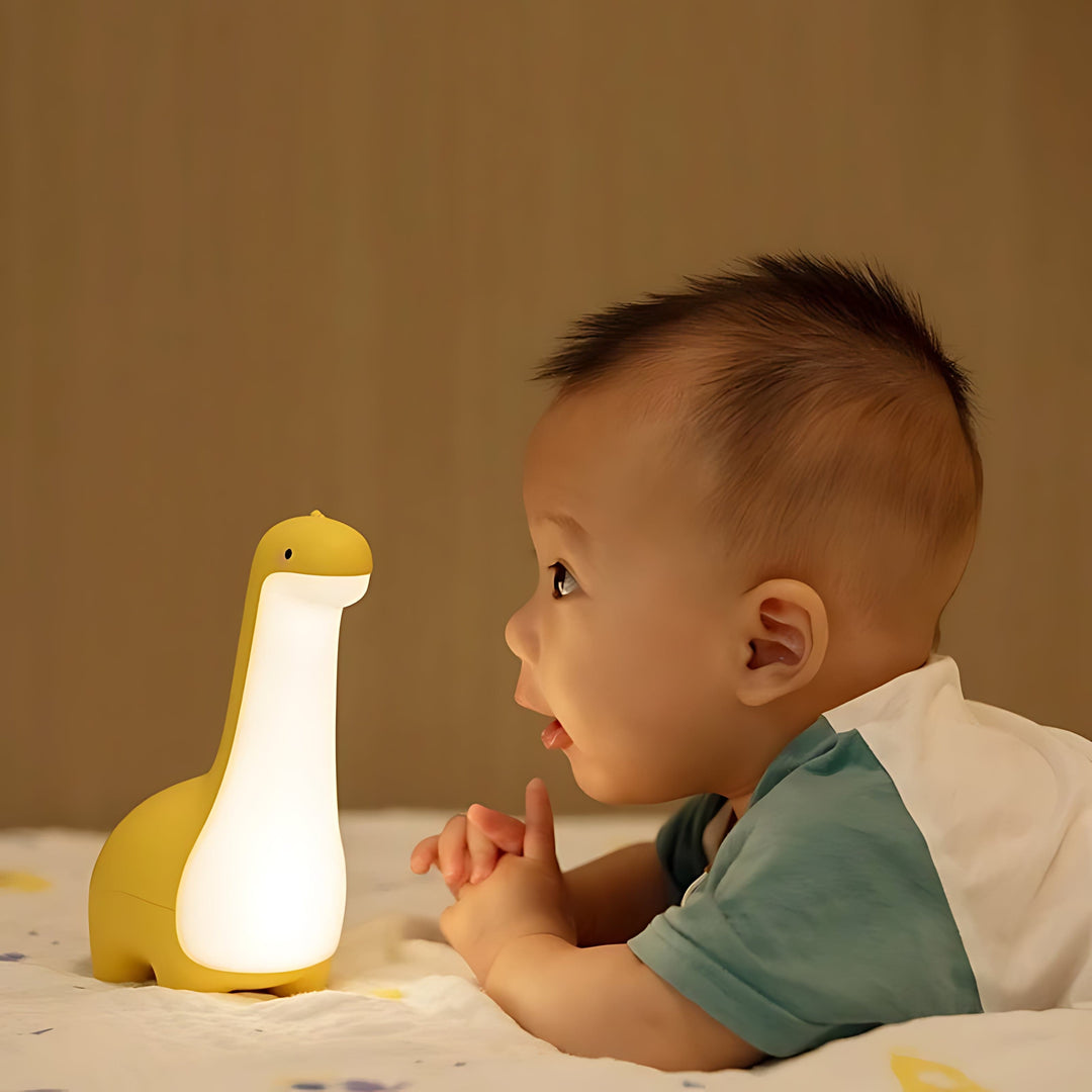 LED Dinoszaurusz Éjjeli Lámpa Pihentető Éjszakákra - RexGlow