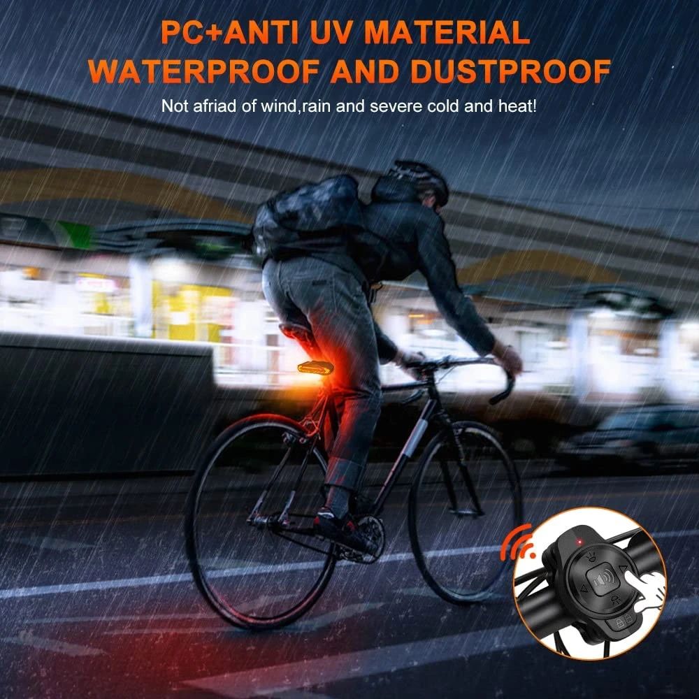 Okos hátsó lámpa riasztó - BikeGuard™
