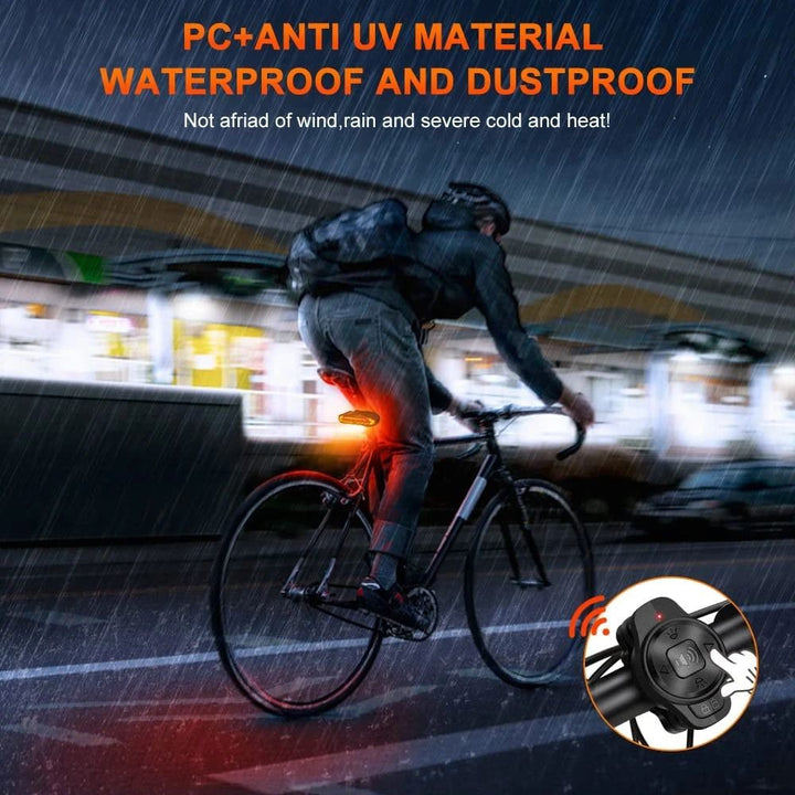 Okos hátsó lámpa riasztó - BikeGuard™
