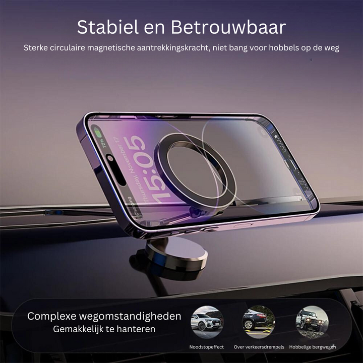 Mágneses telefon tartó fém alappal – GripMount (1+1 INGYEN)