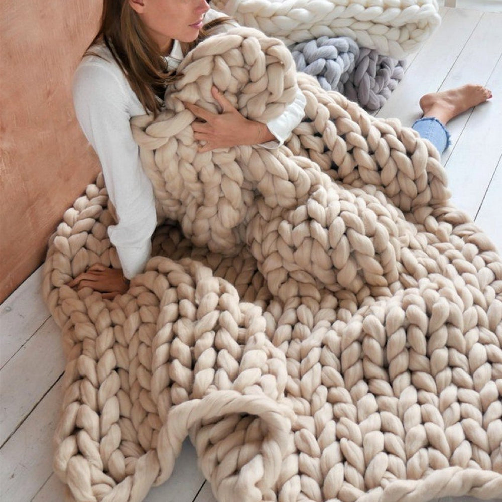 DIY Chunky XL Gyapjú Fonál a Szuperpuha Takrónak - CosyWeave