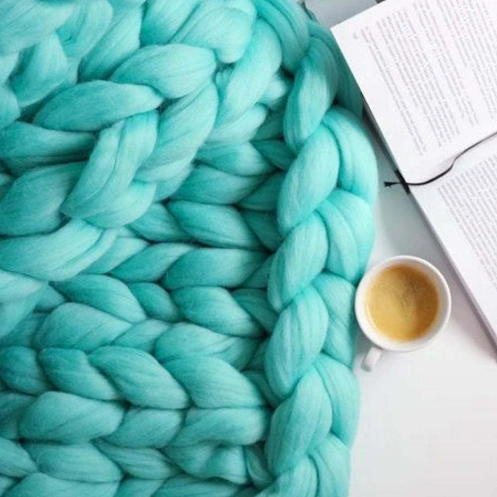 DIY Chunky XL Gyapjú Fonál a Szuperpuha Takrónak - CosyWeave